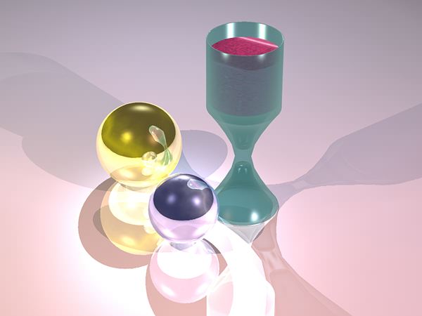 Balls and cup