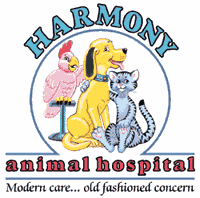 Harmony Animal Hospital animal logo